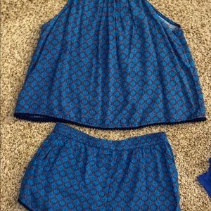 Two piece short set